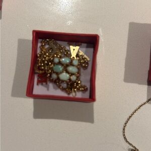 Elegant Gold and Turquoise Bracelet